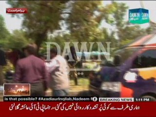 Dawn News team and other media persons beaten up by police in Red Zone