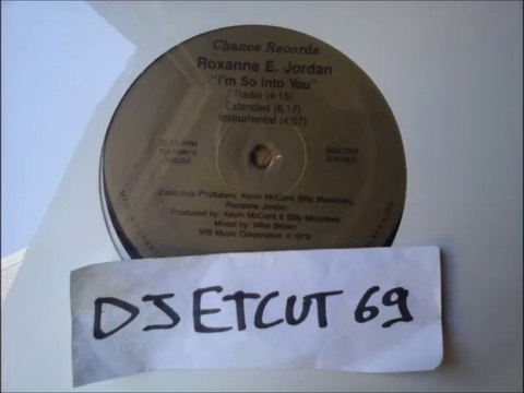 ROXANNE E. JORDAN -I'M SO INTO YOU(RIP ETCUT)CHANCE REC 80's