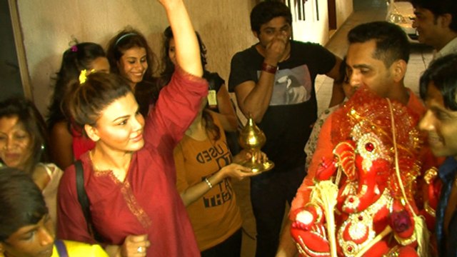 Rakhi Sawant Ganpati Visarjan 2014