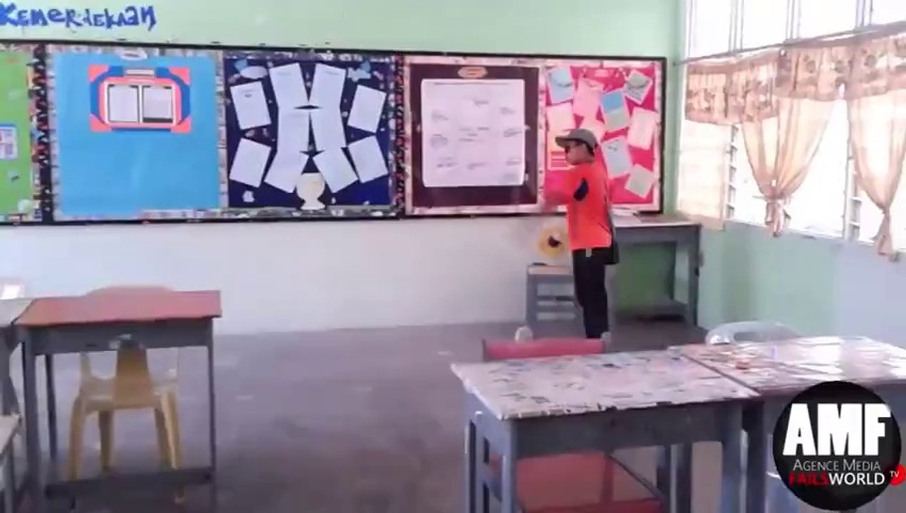 Kids ,Ball and window
