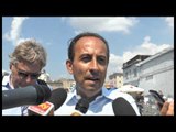 Napoli - Lo sbarco di 323 migranti -interviste- (30.08.14)