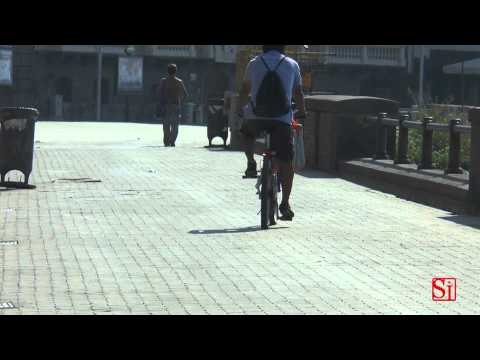 Napoli - Al via il Bike Sharing (30.08.14)