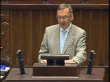 Poseł Stanisław Szwed - Wystąpienie z dnia 28 sierpnia 2014 roku.