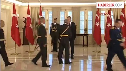 Cumhurbaşkanı Erdoğan, Köşk'te Tebrikleri Kabul Etti 1