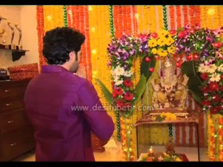 Bappa Agaman at Manish Paul House  were celebration took place with family