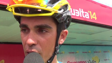 Sensaciones de Alberto Contador tras subir Cumbres Verdes