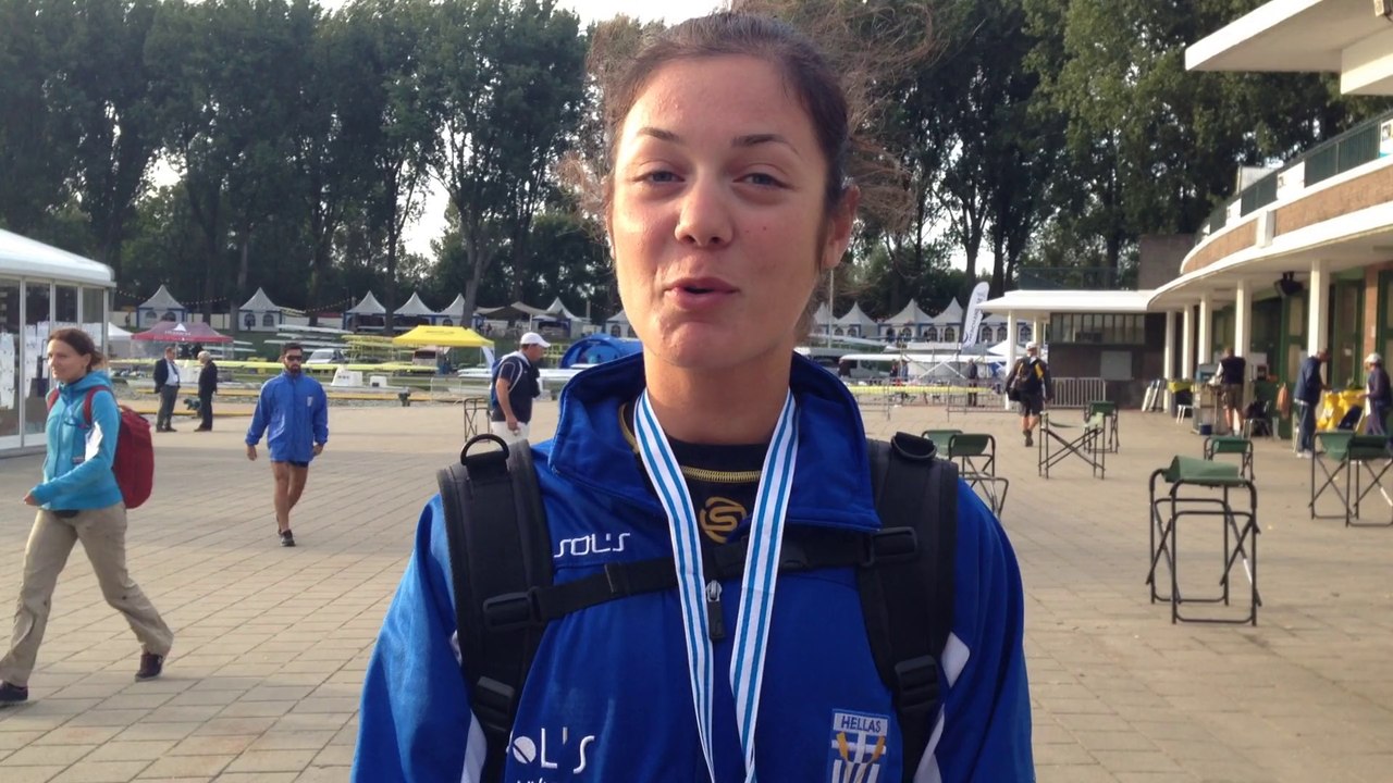 Δηλώσεις Κατερίνας Νικολαϊδου για ασημένιο μετάλλιο