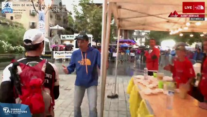 UTMB® 2014 - Ravitaillement de Saint-Gervais