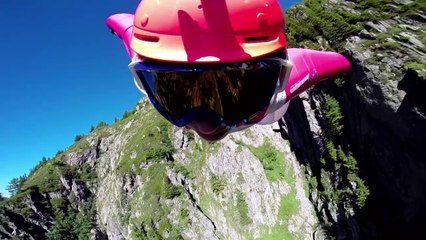 Wingsuit daredevils risking their lives on film