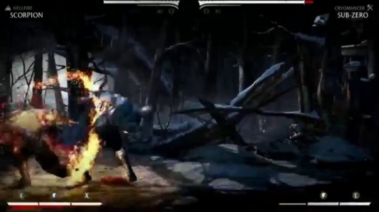 Mortal Kombat 10 - Sub Zero vs Scorpion Gameplay (PS4/Xbox One) - Mortal Kombat X