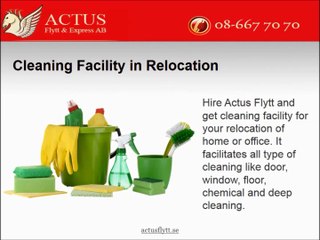 Actus Flytt - Relocation Company in Sweden