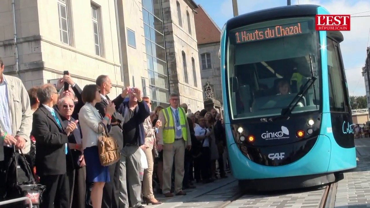 Inauguration du tram de Besançon