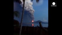 Papua New Guinea's Mount Tavurvu erupts disrupting some flights
