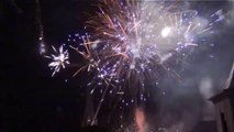 Licht in de lucht: vuurwerk in Geraardsbergen tijdens de kemis, 29 augustus 2014