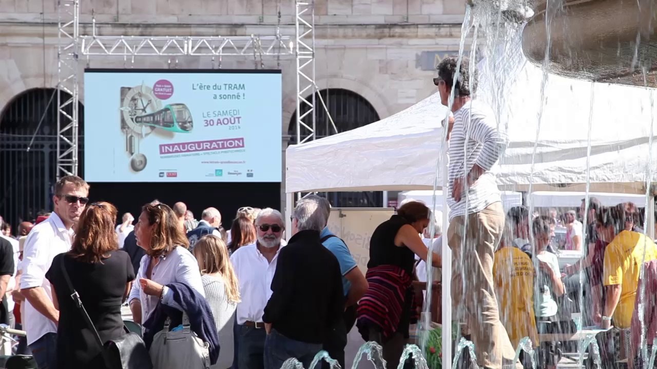 Inauguration du Tram de Besançon