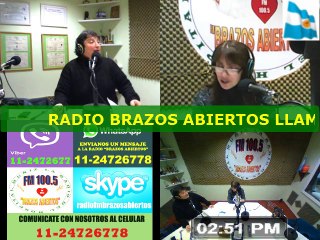 Radio Brazos Abiertos Hospital Muñiz Programa DIA DE MIERCOLES 27 de agosto de 2014