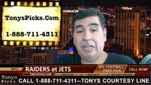 New York Jets vs. Oakland Raiders Pick Prediction NFL Pro Football Odds Preview 9-7-2014