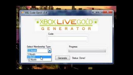 XBL Code GenX v4.3 __XBOX LIVE CODE GENERATOR 2011__