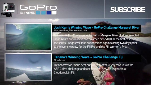 GoPro- Kalani Chapman's Indo Double Barrel - GoPro of the World July Winner