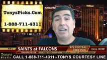 Atlanta Falcons vs. New Orleans Saints Pick Prediction NFL Pro Football Odds Preview 9-7-2014