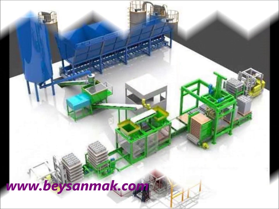 ÖRNEK TESİS KURULUMLARI (briket makinasi , kilit parke makinasi, beton santralleri )