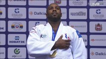 La Marseillaise pour Teddy Riner après son titre de champion du monde