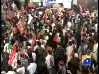 Time has come to move forward: Imran Khan tell his 'tigers’-Geo Reports-30 Aug 2014