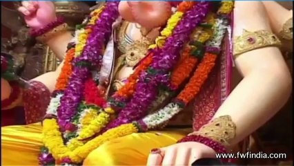 Lalbaugcha Raja Exclusive Aarti - Morning Aarti. (Low)