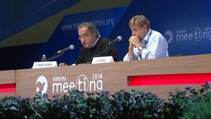 Icaro Tv. Marchionne al Meeting: Italia da ricostruire, basta gente con gelato