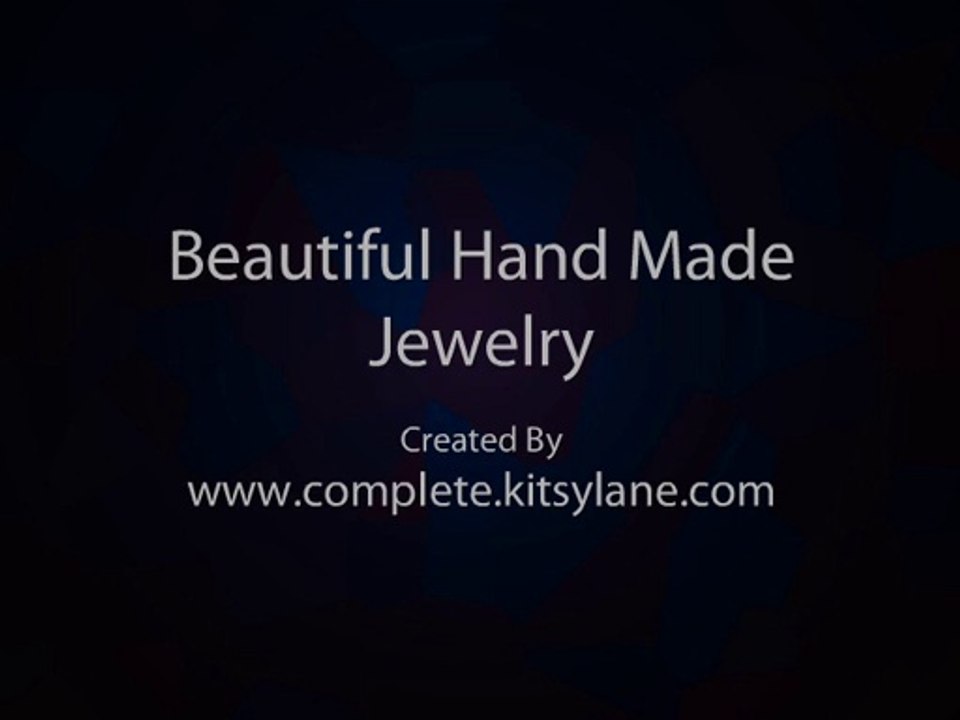 Hand Made Jewelry Online. Beautiful Hand Made Jewelry