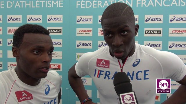 Mame-Ibra Anne & Thomas Jordier : « On a couru pour le public »