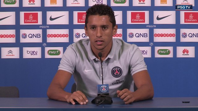 Conf' de presse : Laurent Blanc et Marquinhos