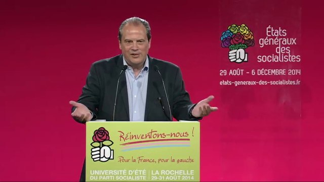 Discours de J.-C. Cambadélis lors de la plénière «Après les élections municipales et européennes, l’unité de la gauche : pourquoi, comment ?» - Université d'été 2014