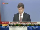 Başbakan Ahmet Davutoğlu, Yeni Kabineyi Açıklarken Rekor Kırdı. İşte Yeni Kabine