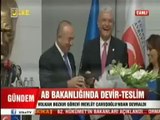 TBMM Dışişleri Komisyon Başkanı Volkan Bozkır, AB Bakanlığı Görevini Dışileri Bakanı Olan Mevlüt Çavuşoğlu'ndan Devralıyor