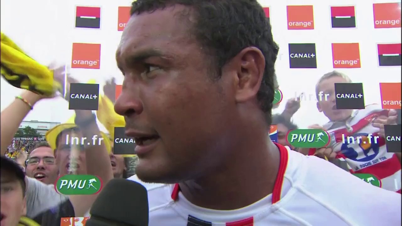 La Rochelle-Toulouse: Interview Thierry Dusautoir (TLS) - J3 - Saison 2014/2015