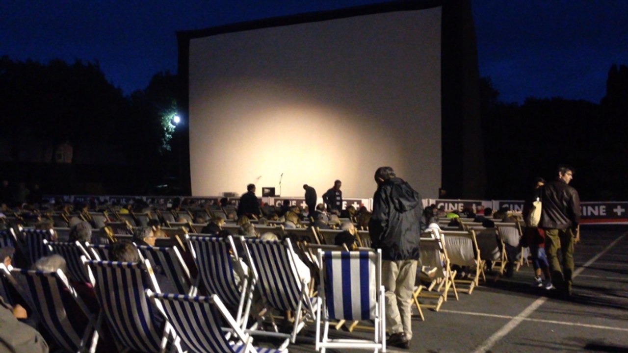 Projection plein air