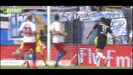 La passe décisive de Daniel Bruckner contre Hambourg