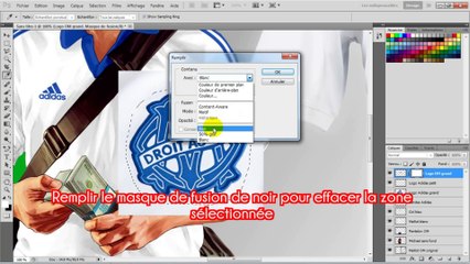 Tuto PS - Transformer Michael (GTA V) en supporter de l'OM