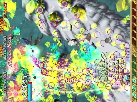 Mushihimesama Futari - Tate(Vertical) Mode - Casual Play - Maniac Mode - XBox 360