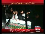 Imran Khan Come back Outside of Parliament House & Address to PTI Workers - 31st August 2014