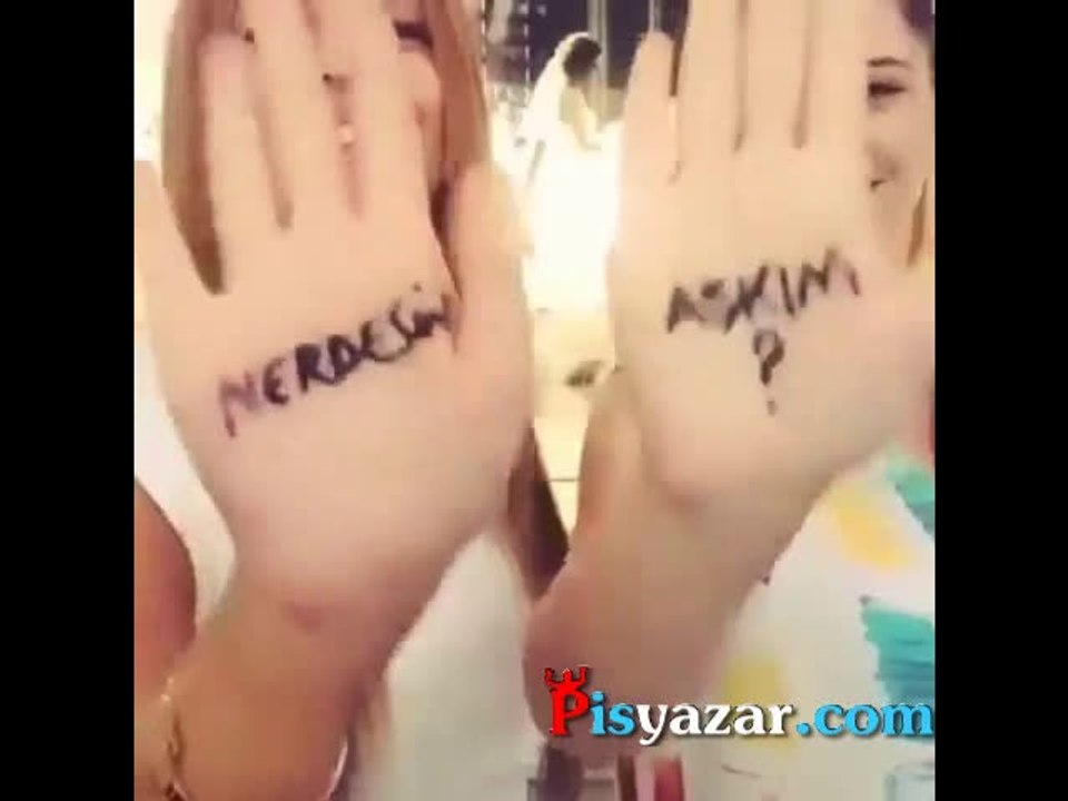 nerdesin aşım burdayım aşkım