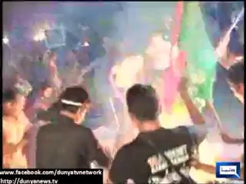 Police Shelling and firing in Lahore Protest Murad Raas Injured