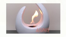 Mika Tabletop Ethanol Fireplace by Ignis at CleanFlames.com