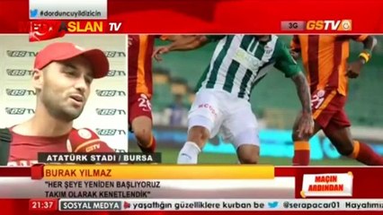 Burak Yılmaz: "Takım olarak kenetlendik."
