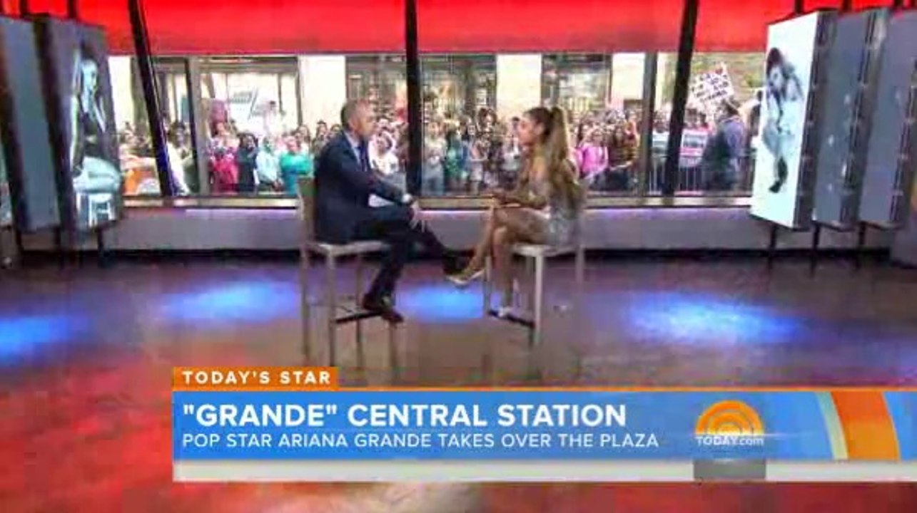 Ariana Grande TODAY Interview POPITUNES