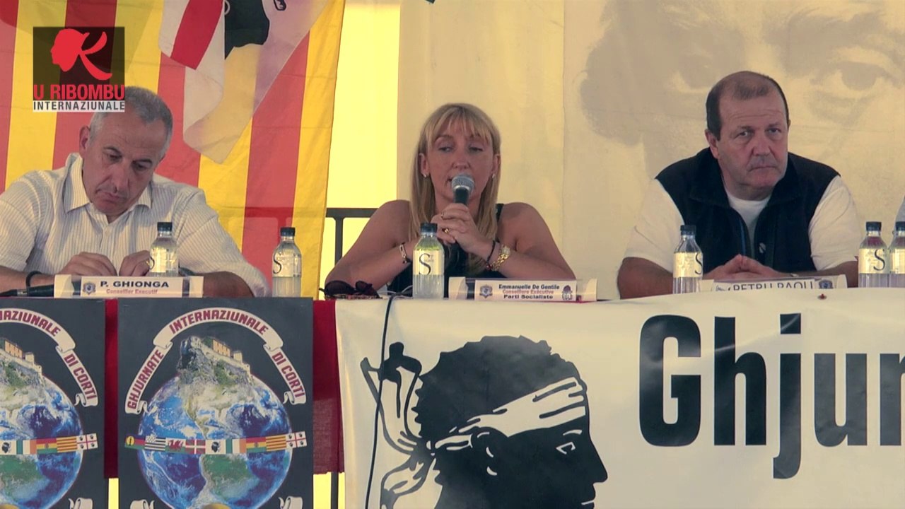 Intervention d'Emmanuelle de Gentili #Ghjurnate2014