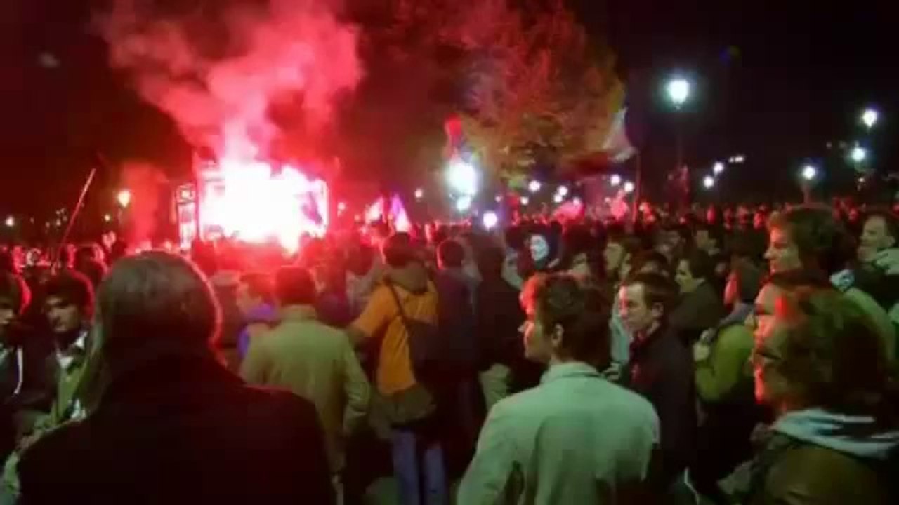 Clashes at French anti-gay marriage demo