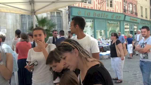 Que de Flux ville basse et ville haute à Auxerre ! Grand déballage et puces des quais