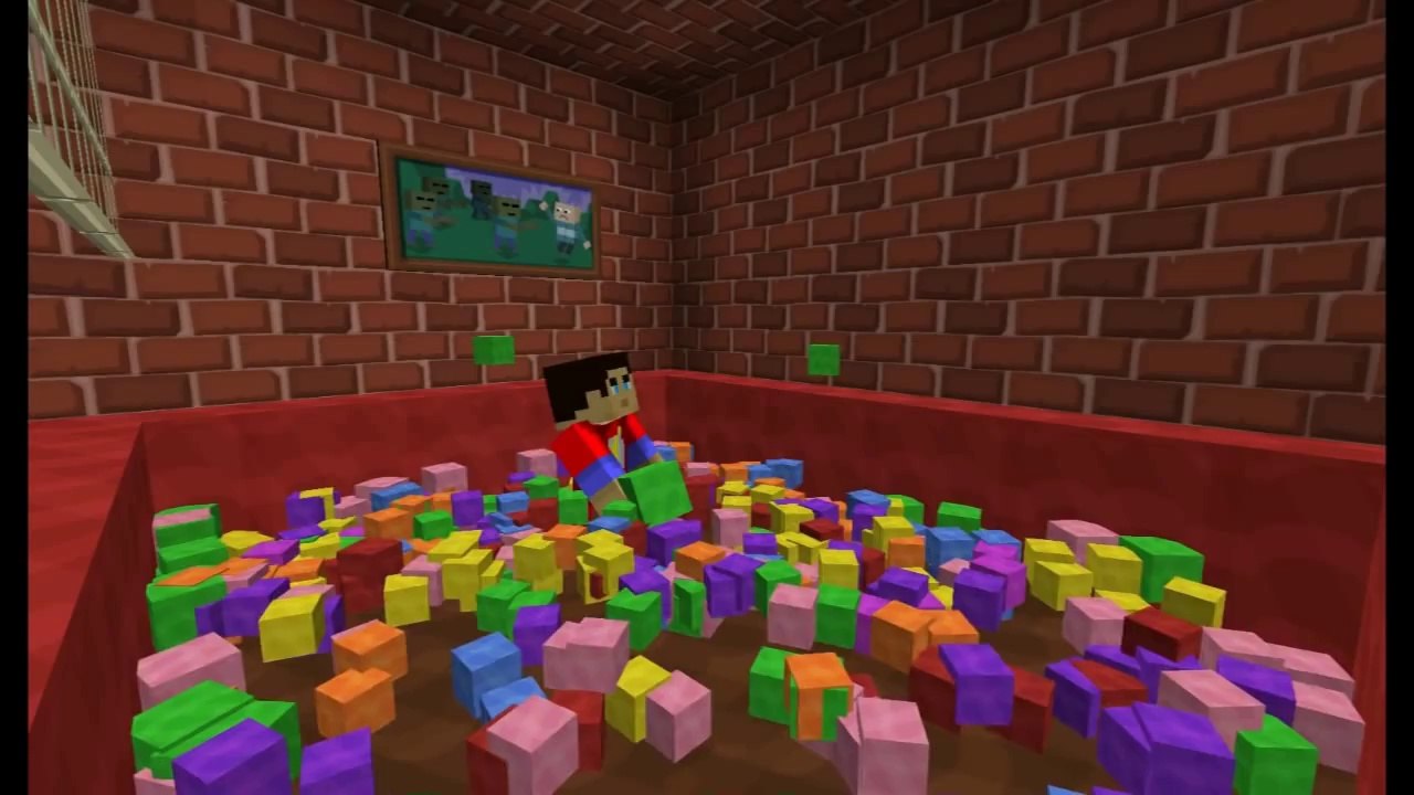 The Big Bang Theory in Minecraft - Bazinga Scene